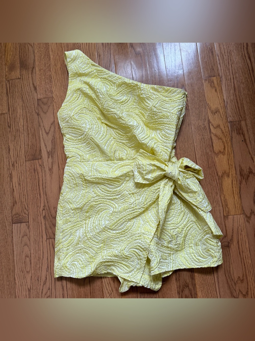 Ciebon Textured Mini Dress Romper Size L